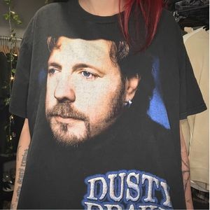 Vintage Dusty Drake Let Me Hear You Smile One Last Time Tee